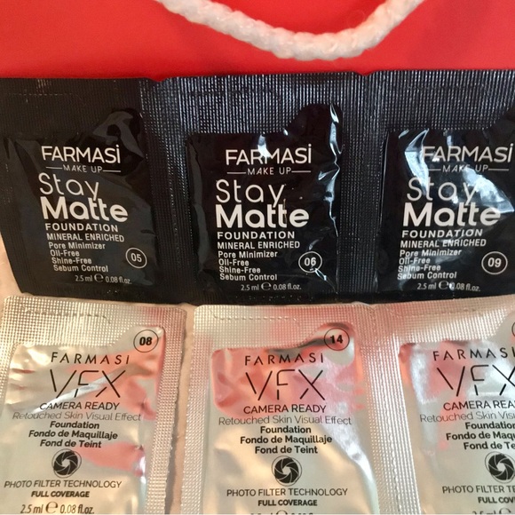 Farmasi sample’s and one VFX pro camera ready Primer and full size Sensi Wipes! - Picture 4 of 10